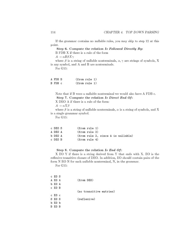 Compiler Design: Theory, Tools, and Examples - Page 114